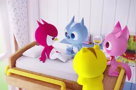 迷你特工队   塞米受伤不能和伙伴们一起战斗，非常伤心