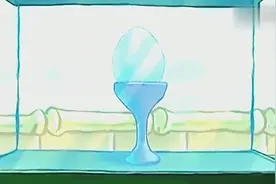 海绵宝宝和好朋友派大星成为同学的第一天，看起来蛮开心的哟