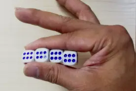 魔术教学：骰子瞬间从3点变成6点，原来这么简单