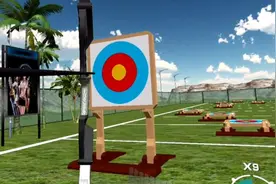 峻晨手游测评-陪女朋友去射箭？没错！这是一个VR射箭游戏视频封面