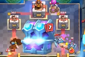 《皇室战争》5800高杯宝箱能出啥？胖子飞斧推进流