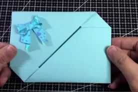 手残党的福音造型别致的信封折法简单的不得了～你们敢来试试吗？#折纸 #抖音小助手 #手工视频封面