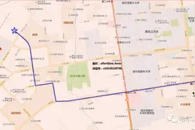 江北新增5条公交线路+老动力去往哈西的51路延线经停站全在这里丨附完整走向图可点击放大，没有比这更全的了图片