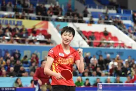 国乒队内循环赛朱雨玲缺席 王曼昱6胜1负暂居第1图片