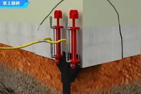 房屋地基沉降修复加固动画演示