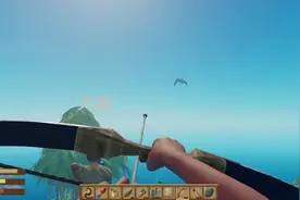 木筏求生：这老鹰怎么老是拿起石头砸我 这有点不实际啊？