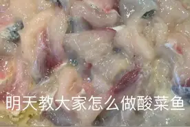 一看就会几十年老师傅不外传的腌制鱼片方法，嫩滑爽口。明天更新酸菜鱼片。（铁粉：里面有彩蛋哦）@抖音小助手