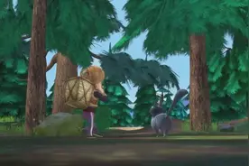 李老板不叫光头强砍树了，命令去抓金丝雀，结果抓了一只猫头鹰视频封面