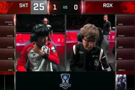 S6全球总决赛：ROXvsSKT神仙打架第二场，ROX套路组合，射懵SKT！视频封面