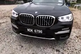 新款宝马X3来了，看完后备箱关闭的方式，感觉35万肯定值了