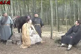 刘备遇孔明好友崔州平 两人谈话间无意泄露天机 最后刘备自我安慰