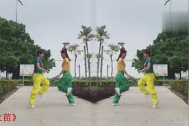 零基础16步鬼步舞《火苗》两个美女对跳，轻松活泼，真可爱！