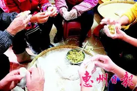 添丁后千余碌堆送乡亲 这传统在龙门永汉已流传300多年图片