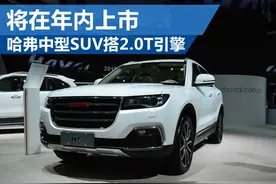 哈弗全新中型SUV将搭2.0T引擎 年内上市图片