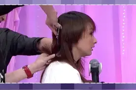 昕姐9年前第一次剪短发，何老师第一时间告诉了海涛和谢娜，他们表示…#吴昕 #何炅 #短发视频封面