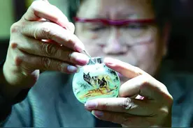 大千视界：内画鼻烟壶图片