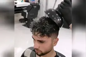 如何快速的打理好一款凌乱男发