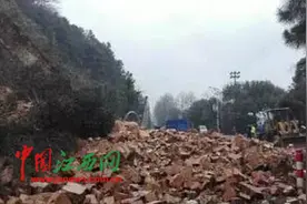 九江永修桃花溪漂流景区塌方路段交通已恢复图片