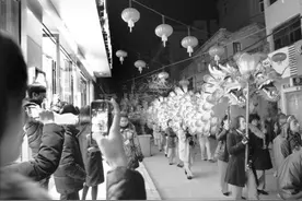 温州记忆丨正月十五元宵节前后舞龙灯祈福图片