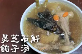 立冬:灵芝石斛鸽子汤。滋阴清热、益气补血、健脑补神。视频封面