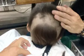 安徽特有的小辫，出生下来就留着了。见过的有没有？了解一下