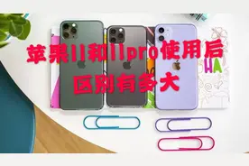 苹果11和11pro使用后！区别有多大，那个性价比最高！记得关注视频封面