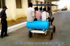 空气压缩1224倍压力，印度工程师造出的空气动力汽车视频封面