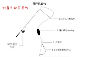 海竿打窝钓坠——钓大鱼的利器!图片