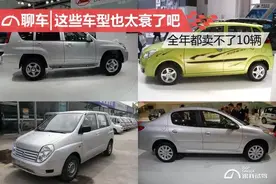 这些车型也太衰了吧， 全年都卖不了10辆图片