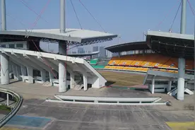 台州体育馆航拍视频视频封面