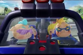 猪猪侠终极决战冰封鹿对战火气怪，小呆呆菲菲想办法帮助