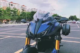 安迪解析目前国内很少见的车型雅马哈Niken GT（2）#摩托车视频封面