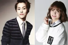 EXO XIUMIN支援AOA智珉SolO SM和FNC的合作图片