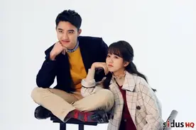 金所炫D.O.写真花絮公开 俊俏美貌吸视线图片