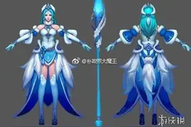 《王者荣耀》蜕变冰雪女神，王昭君建模曝光图片