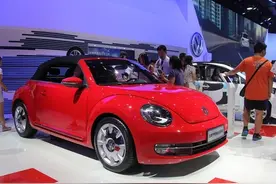 大众甲壳虫敞篷 大众甲壳虫排挡杆实拍细节图片