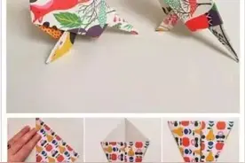 各种可爱的DIY趣味折纸，快来一起学折吧！图片