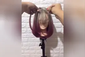 最烦刘海不长不短了，简单两步解决这个尴尬时期！