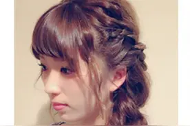 伴娘发型推荐 日系清新风图片