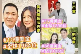北京最有钱101人揭晓 赵薇10亿美金身家首登榜图片