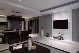 兴城嘉苑安置房装修完工效果图，效果是棒棒的！图片