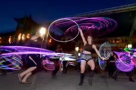 炫彩呼啦圈图片