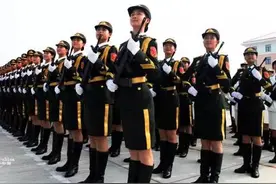 “原创” 解放军女仪仗兵，她们让三军仪仗队更加耀眼图片