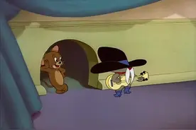 猫和老鼠：杰瑞的舅舅是个歌手，弹得一手好吉他，还要上电视