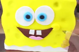 手把手教你如何制作萌萌哒的海绵宝宝蛋糕