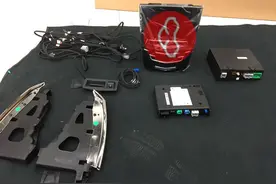 凯迪拉克ATSL原厂CUE大屏导航倒影-潇洒车改装图片