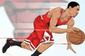 篮球教学 罗斯上篮终结图片