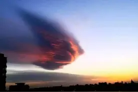 7号 北京天空惊现恐怖怪云 组图图片