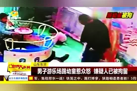 山东东营 男子游乐场踢幼童惹众怒 嫌疑人被拘留视频封面