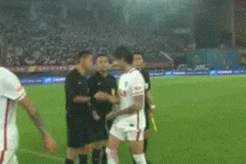 赛后不与裁判握手，恒大罚款队长郑智10万元，领队降工资图片